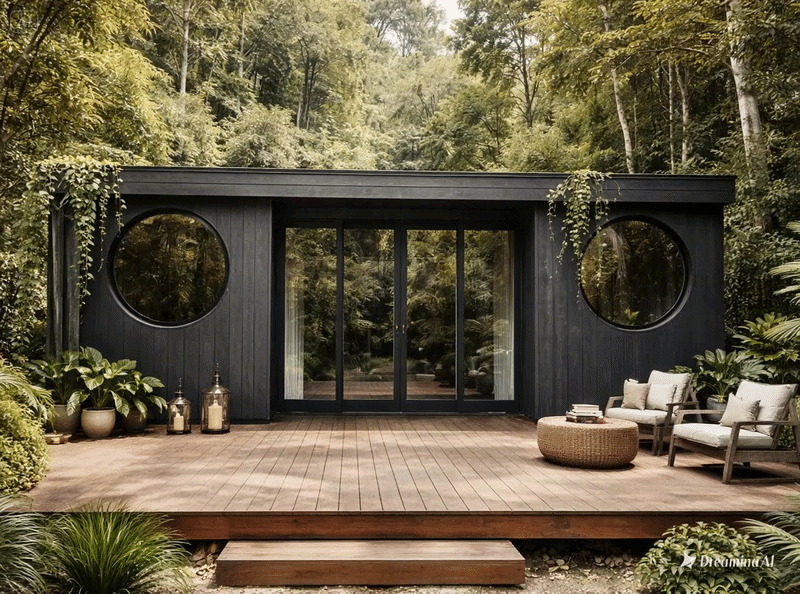 Cabana modular para airbnb